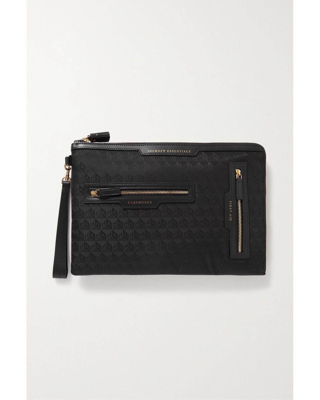 Anya Hindmarch + Net Sustain Journey Essentials Leather-trimmed