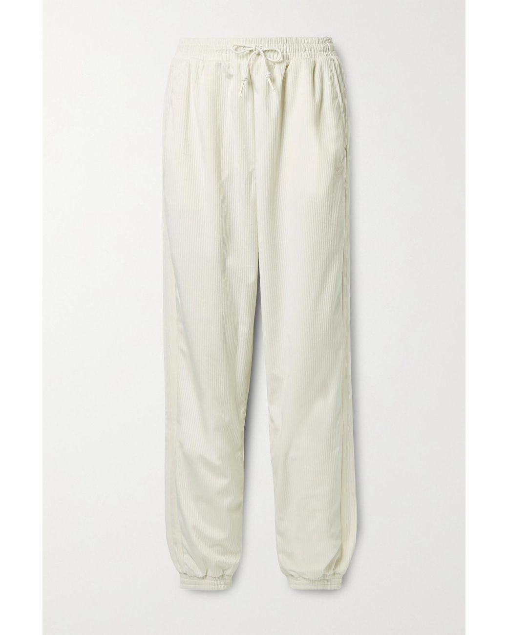 corduroy track pants