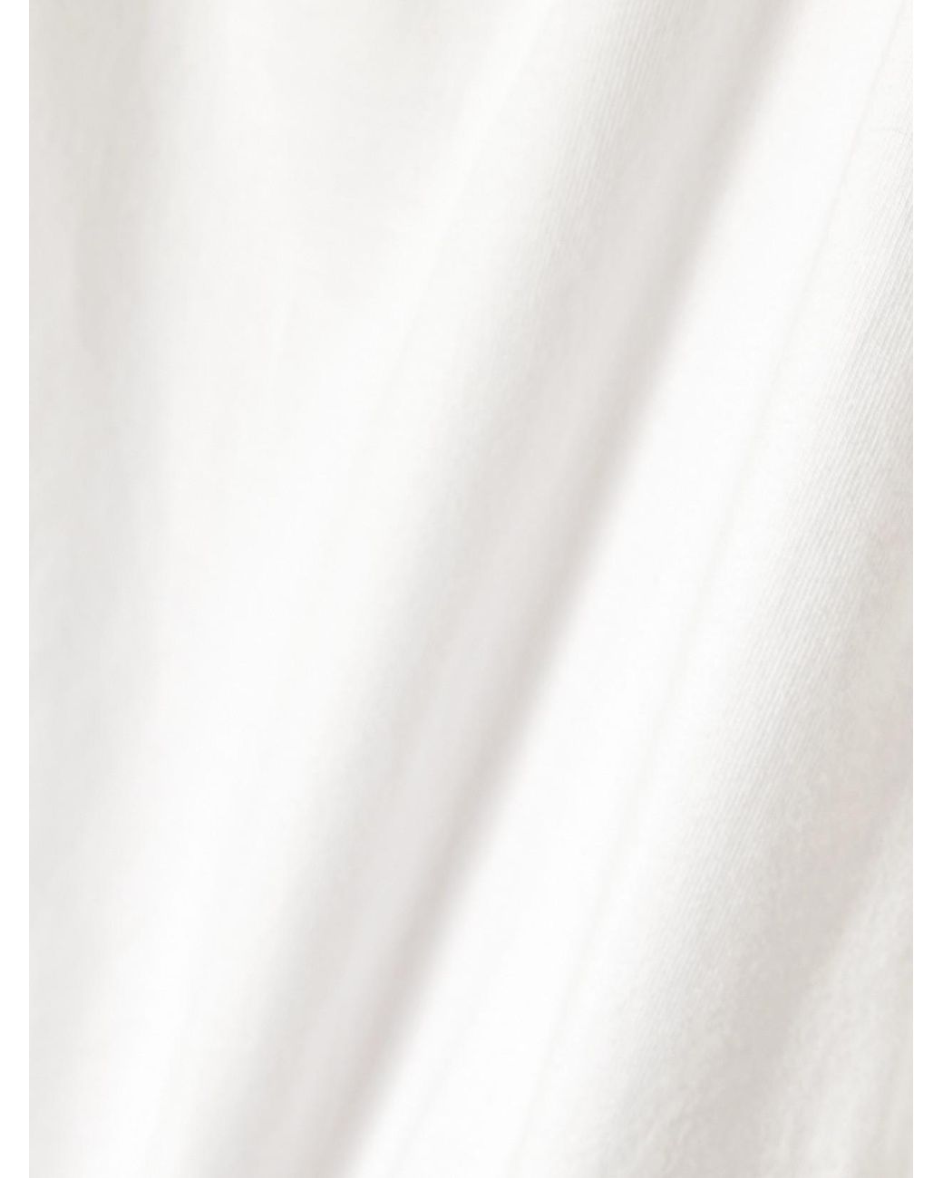 Leset White Margo Cotton-Jersey T-Shirt
