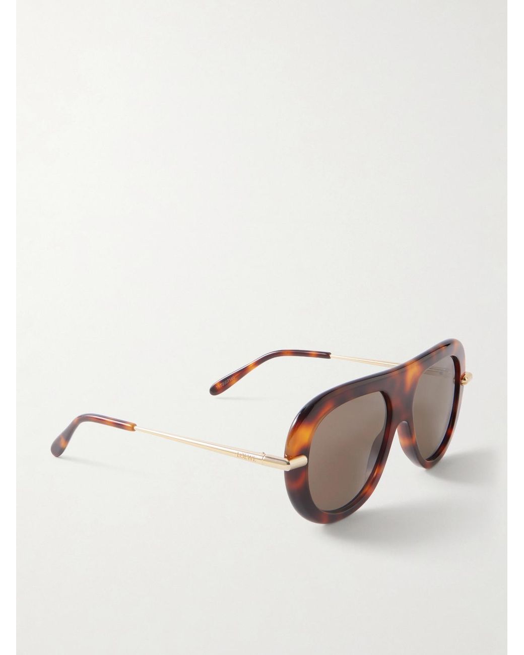 Loewe Multicolor Slim Aviator-Style Acetate Sunglasses