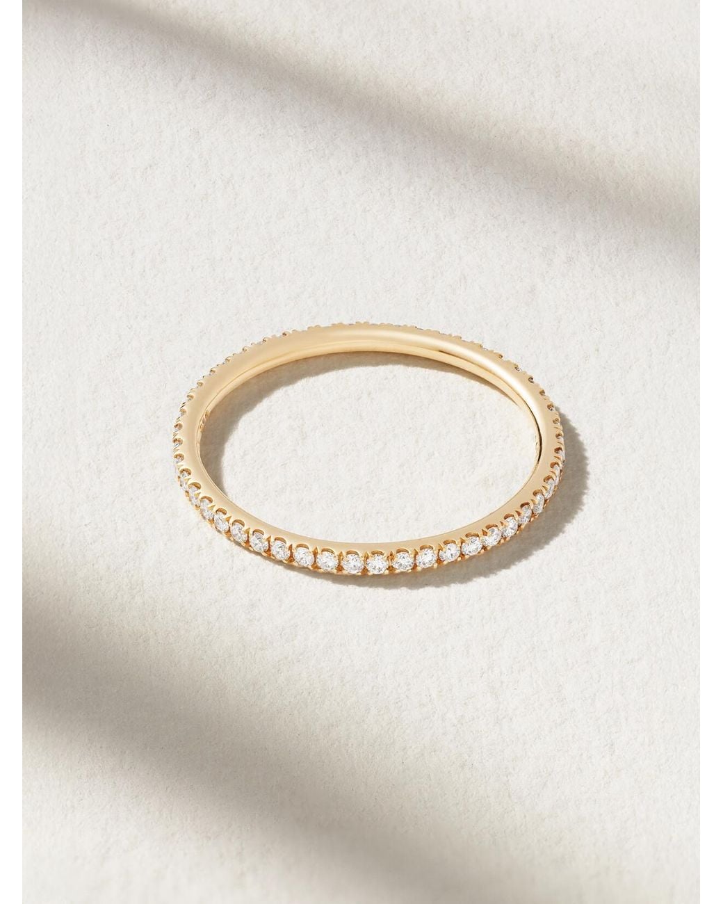 Ileana Makri Natural Thread 18-Karat Diamond Eternity Ring