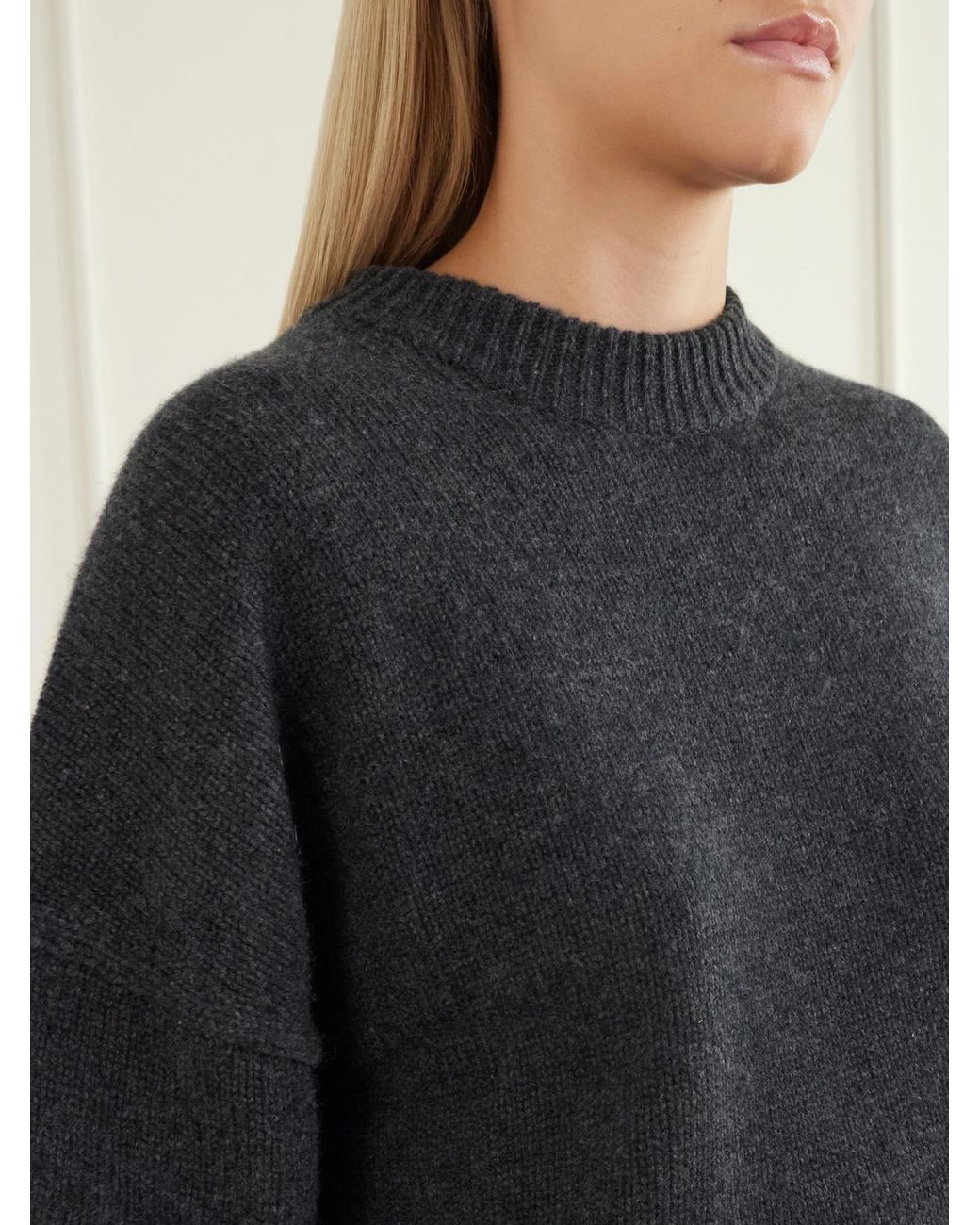LeKasha Blue Anong Cashmere Sweater