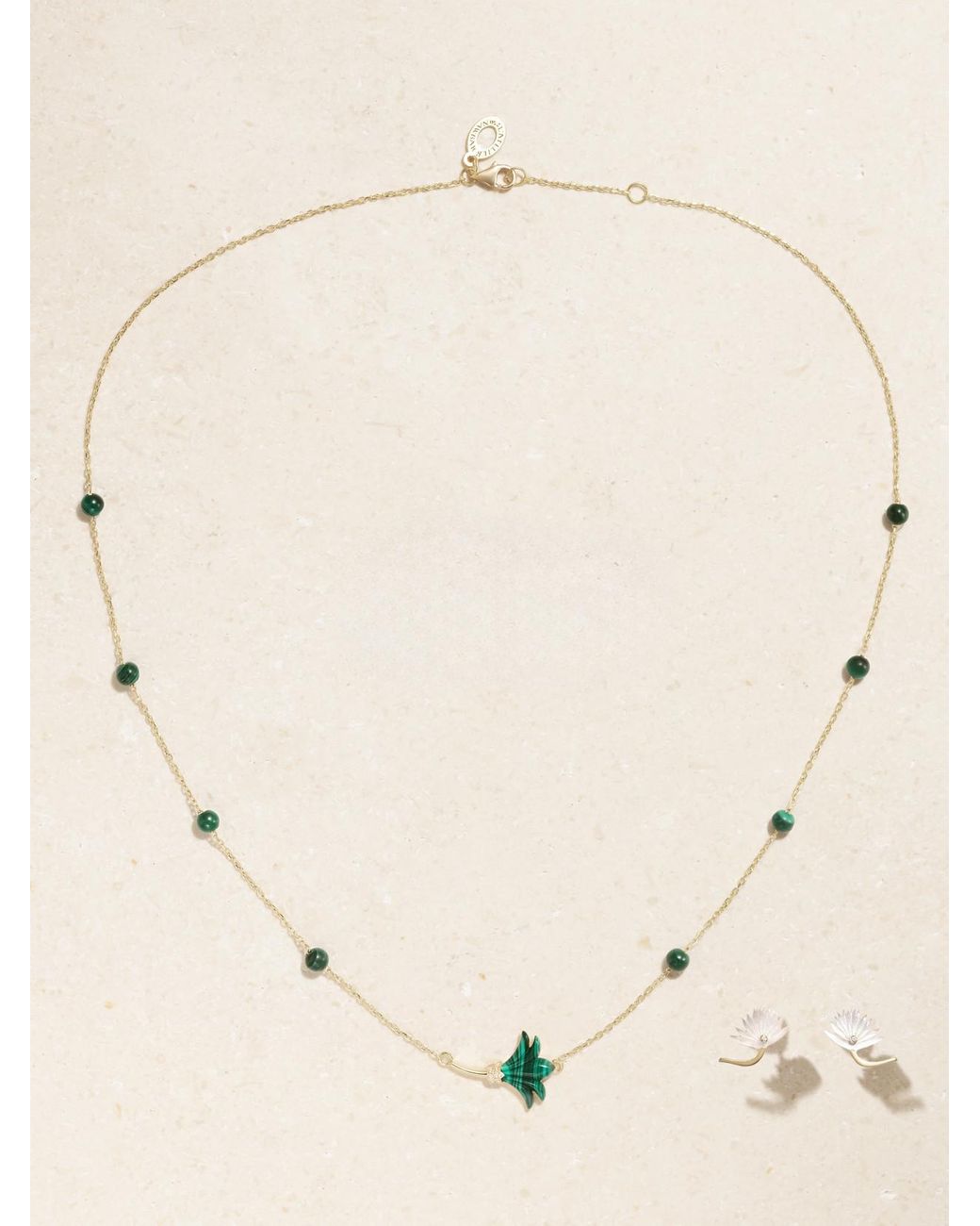 L'Atelier Nawbar Metallic 18-Karat Diamond Jewelry Set