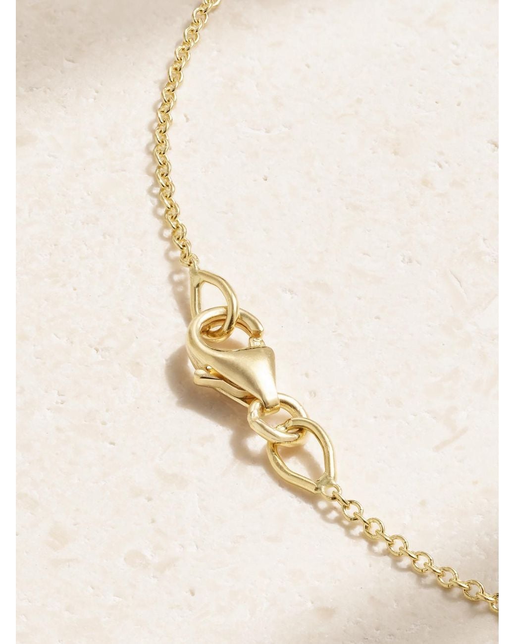 Jennifer Meyer Natural Mini Horseshoe 18-Karat Diamond Bracelet