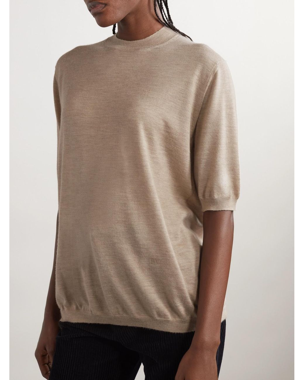 Bottega Veneta Natural Cashmere Sweater