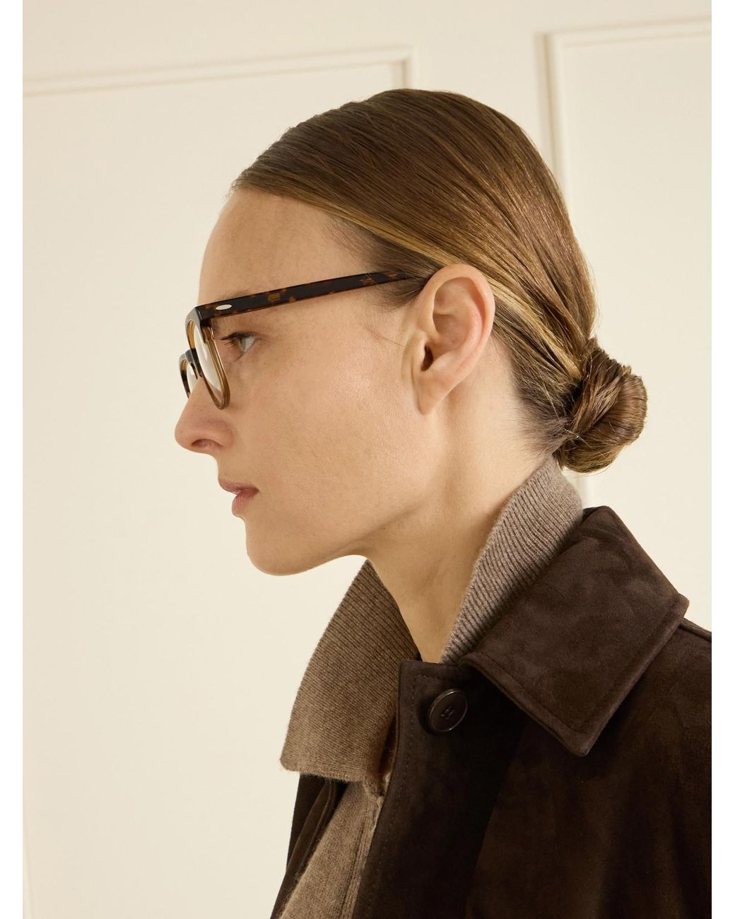 Barton Perreira Natural Emerson Square-Frame Acetate Optical Glasses