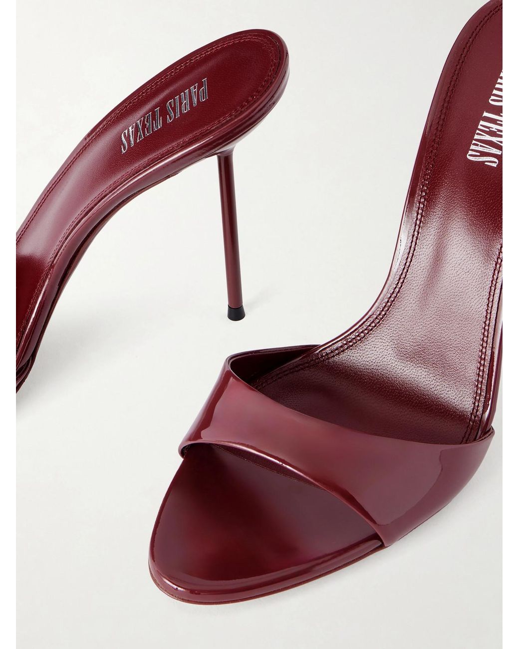 Paris Texas Pink Lidia 105 Patent-Leather Sandals