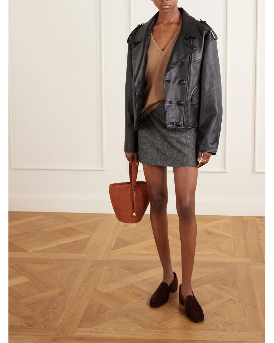 Blazé Milano Black Mick Leather Jacket