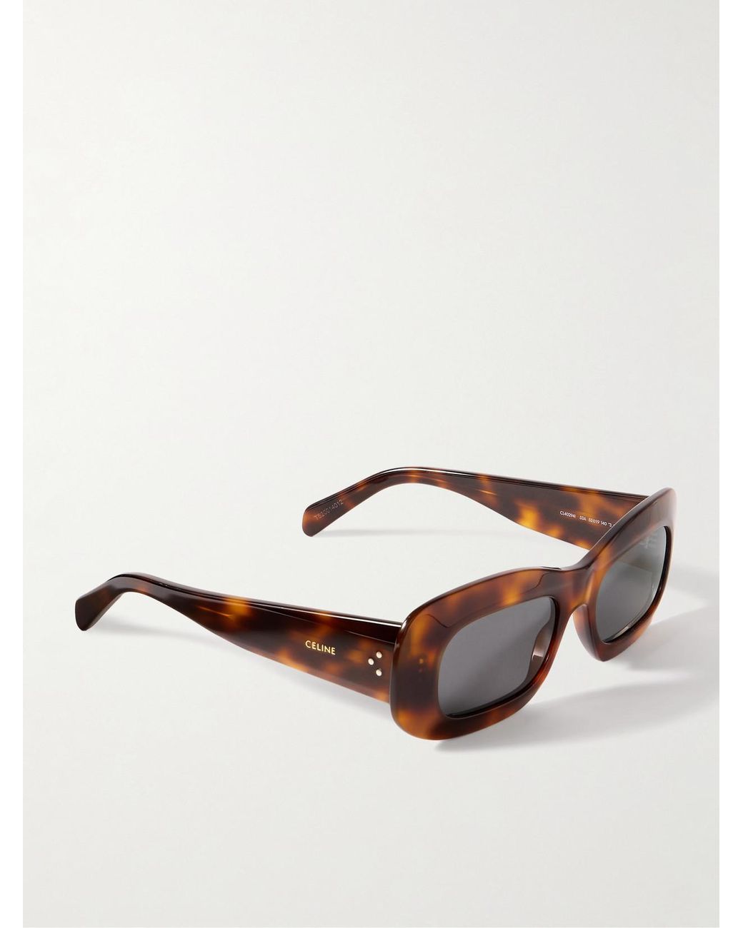 Céline Multicolor Square-Frame Acetate Sunglasses