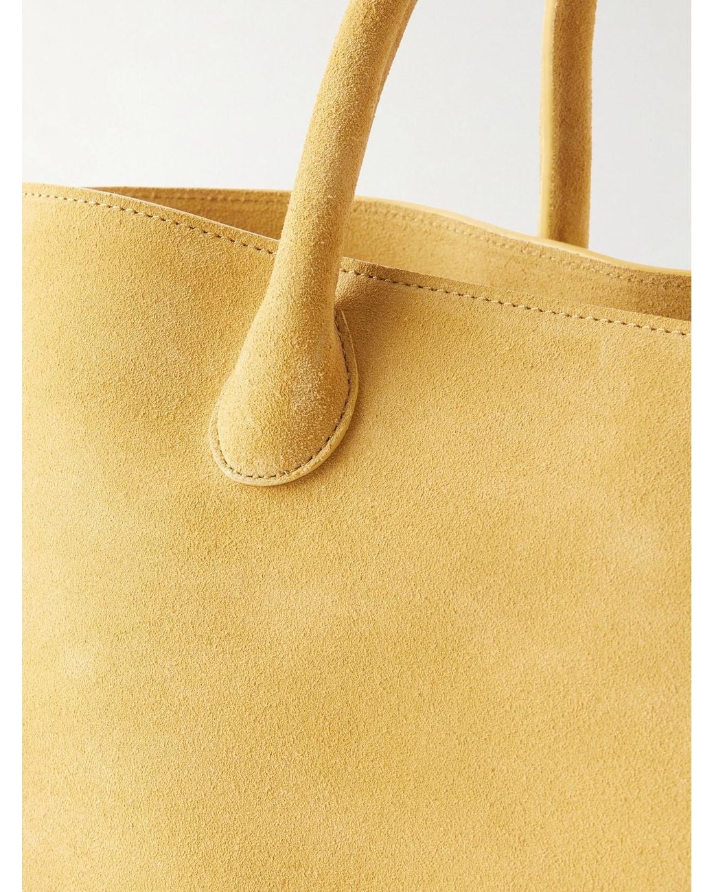 LIE STUDIO Natural The Grace Suede Tote