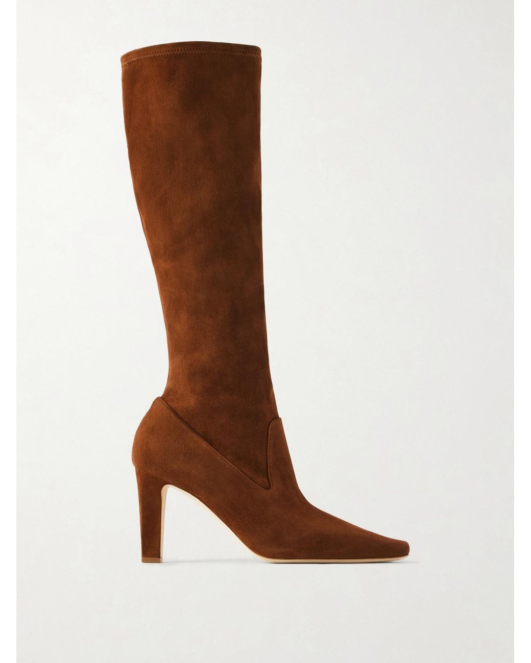 Manolo Blahnik Brown Pavisco 90 Suede Boots