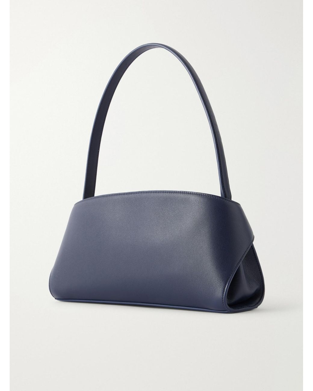 Ferragamo Blue Hug Leather Shoulder Bag