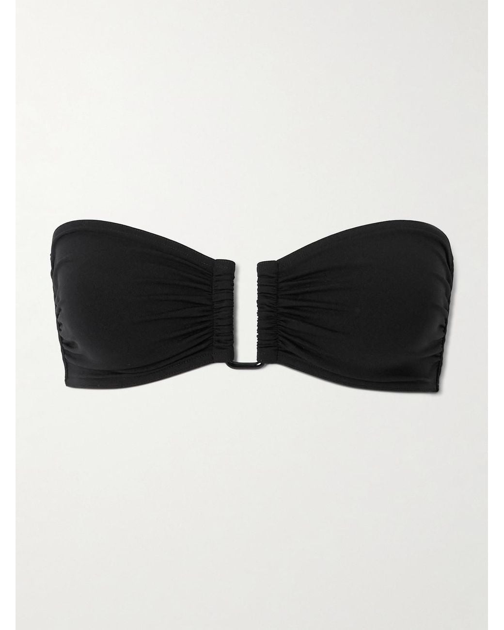 Eres Black Les Permanents Show Bandeau Bikini Top