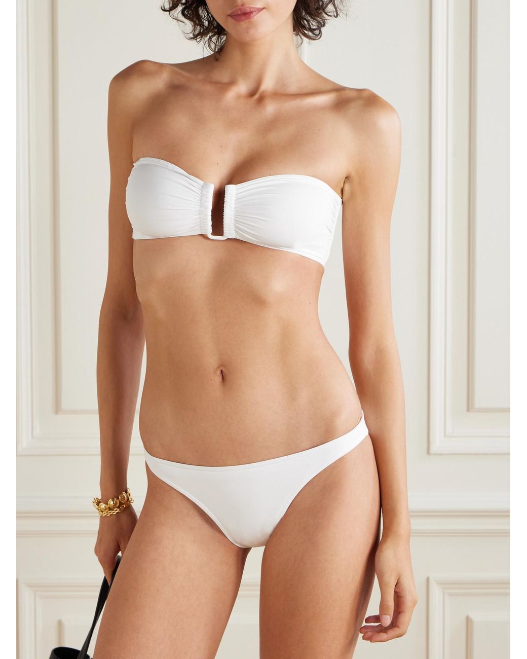 Eres White Les Permanents Fripon Bikini Briefs