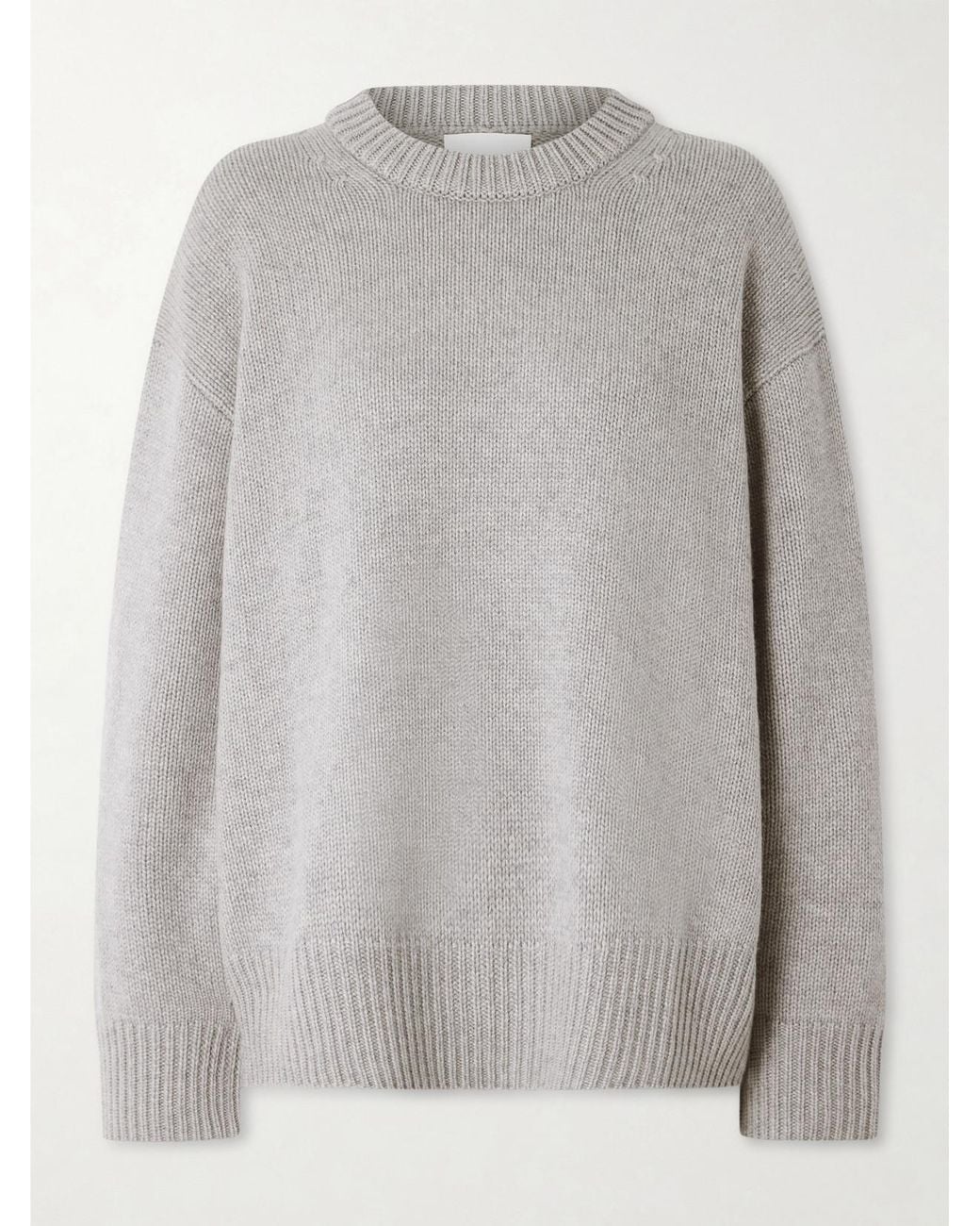 Lisa Yang Gray Renske Cashmere Sweater