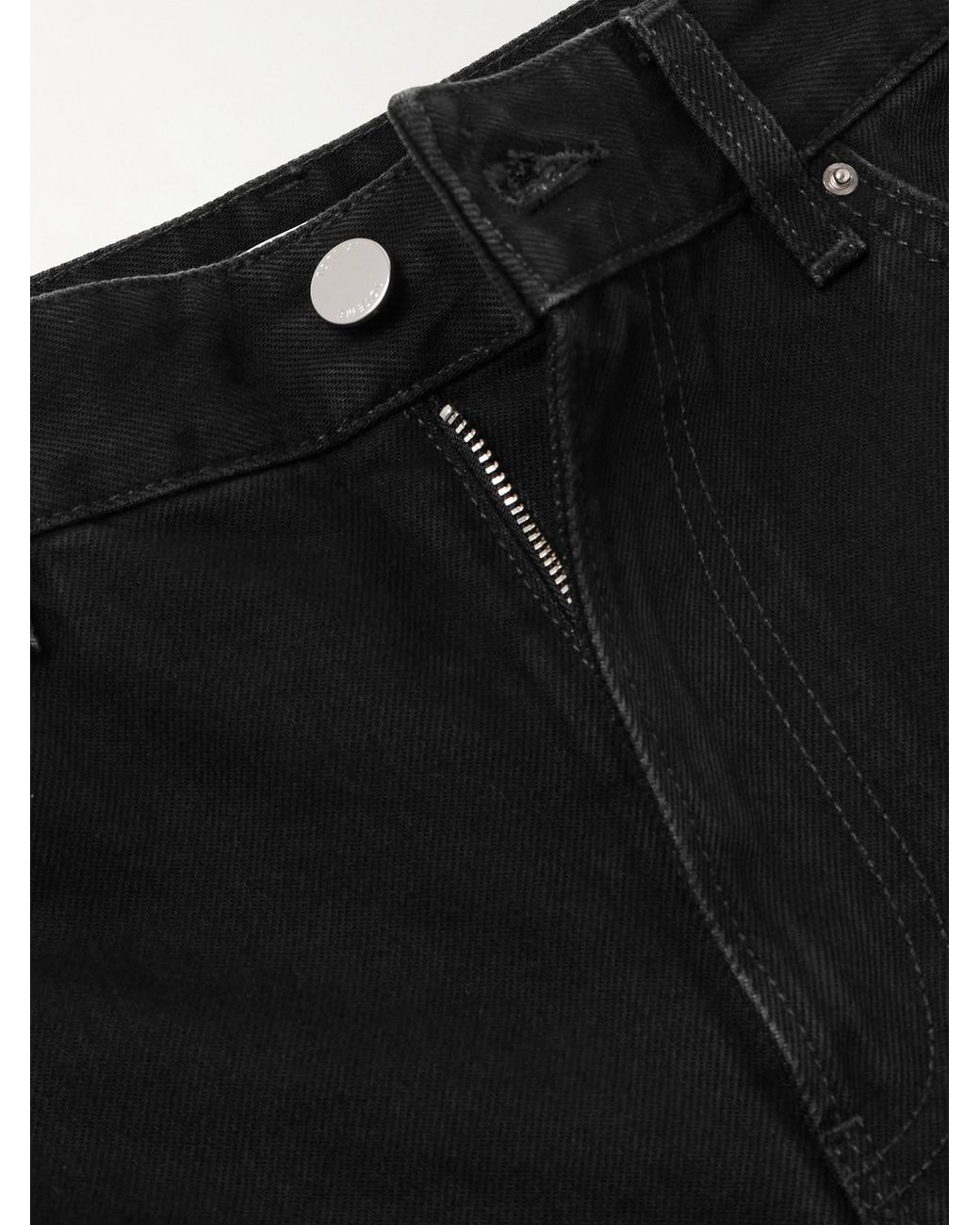 Totême  Black Garderob Mid-Rise Slim-Fit Jeans