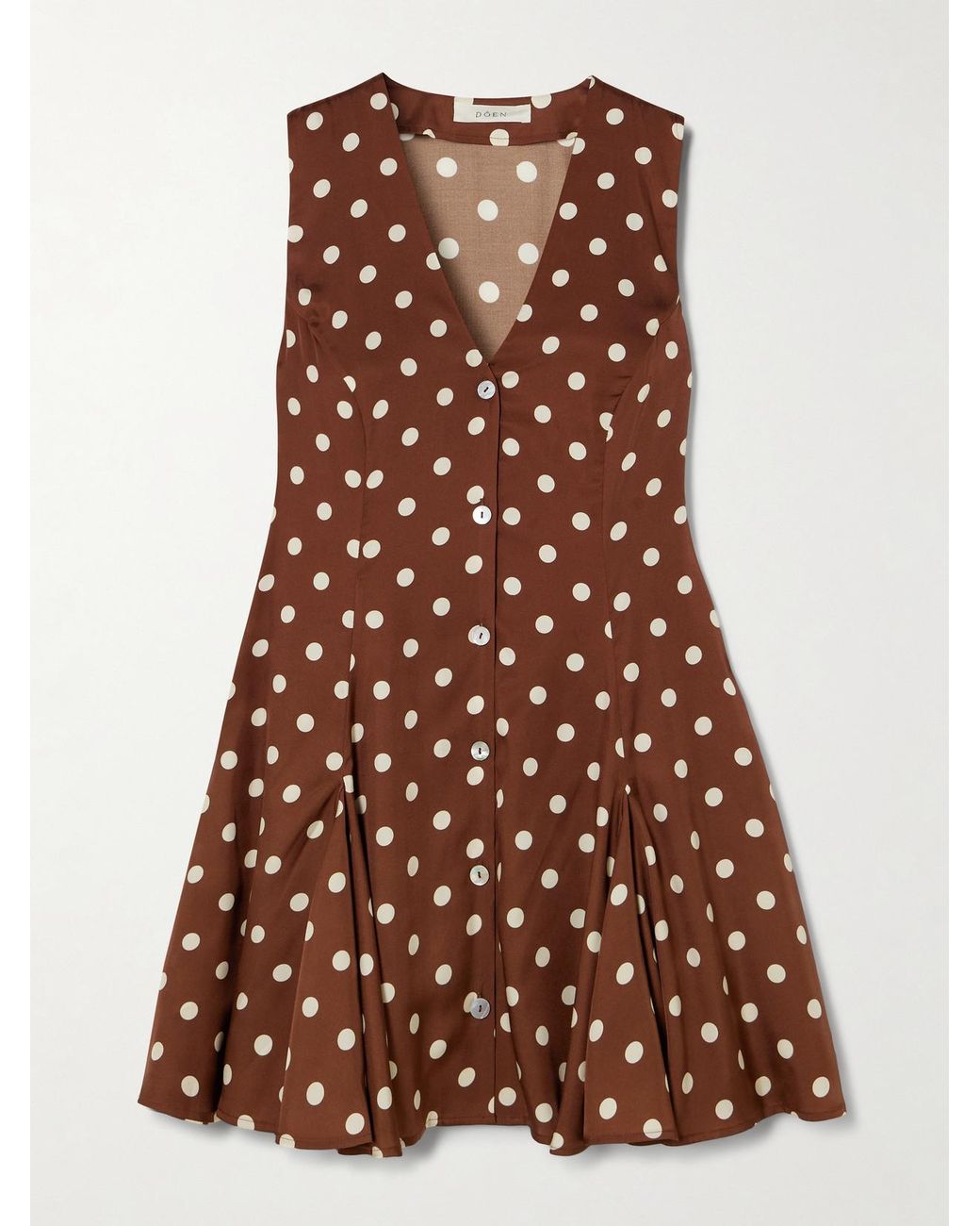 doen polka dot mini dress Doen Kaylin Polka Dot Dress by Doen