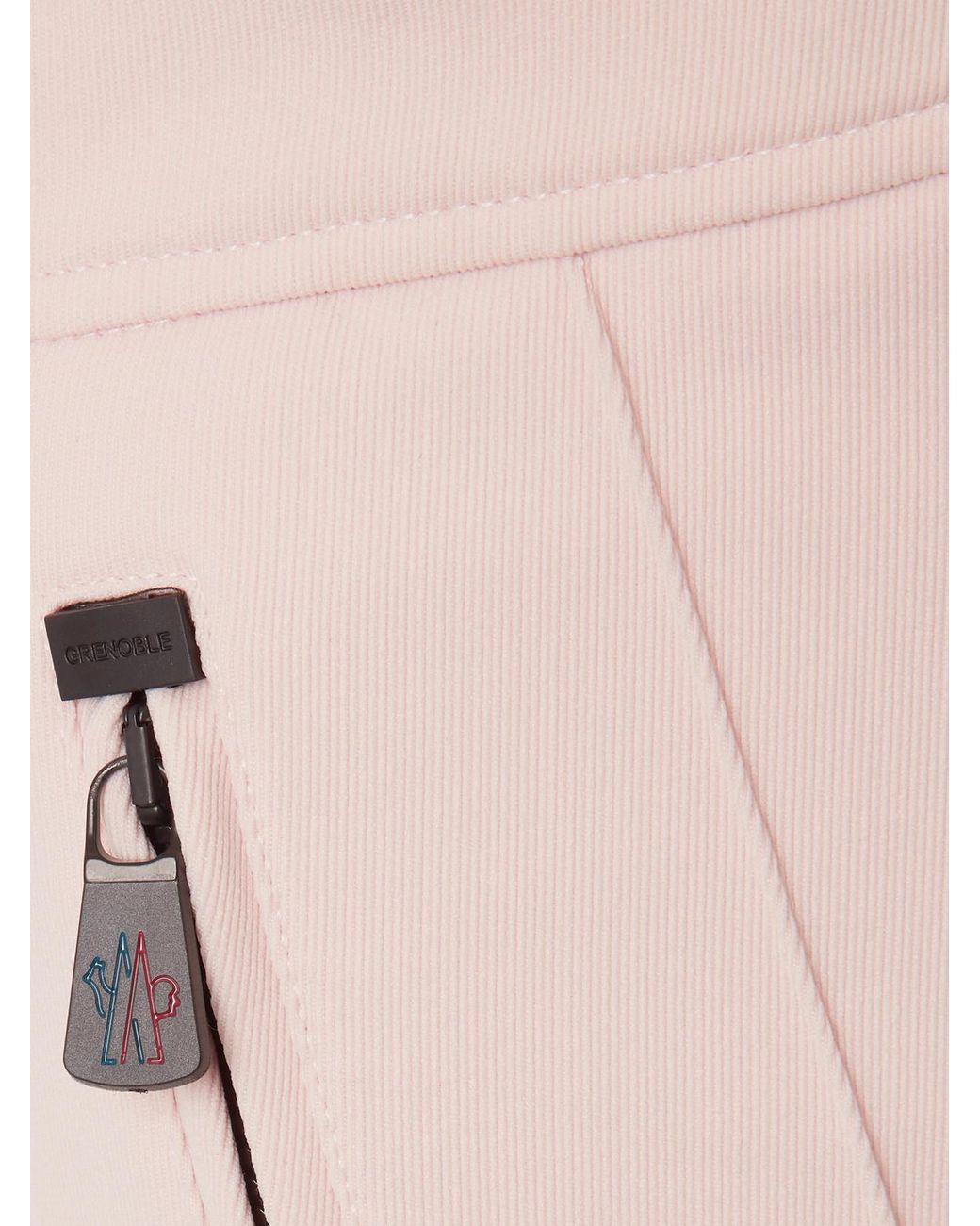 Moncler Pink Sportivo Stretch-Twill Slim-Leg Ski Pants