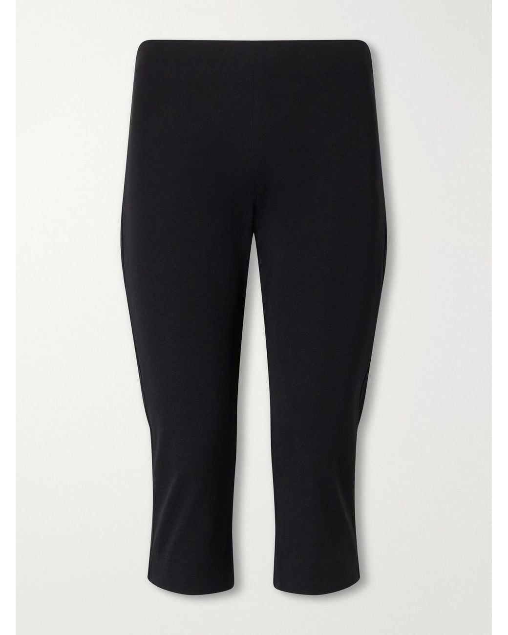 St. Agni Blue Cotton-Twill Skinny-Leg Capri Pants
