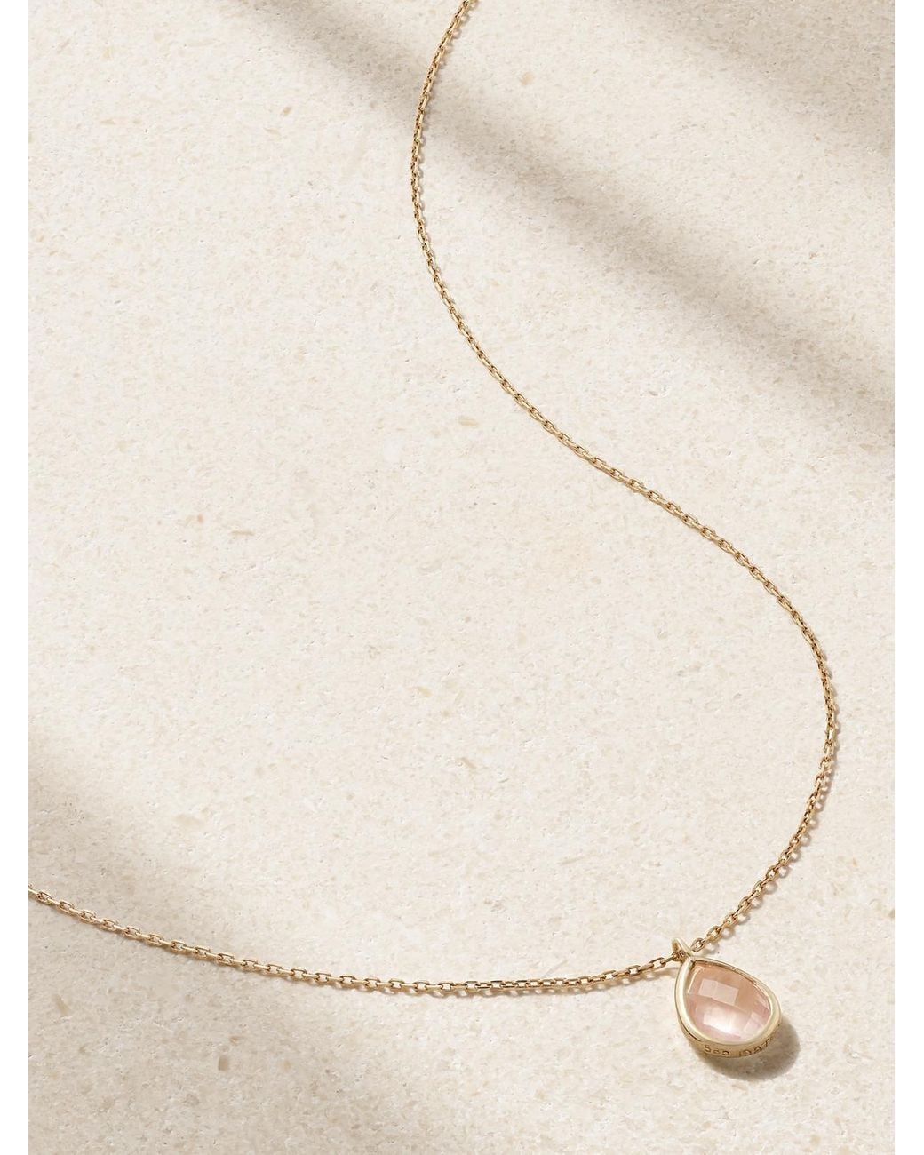 Mateo Natural 14-Karat Topaz Necklace