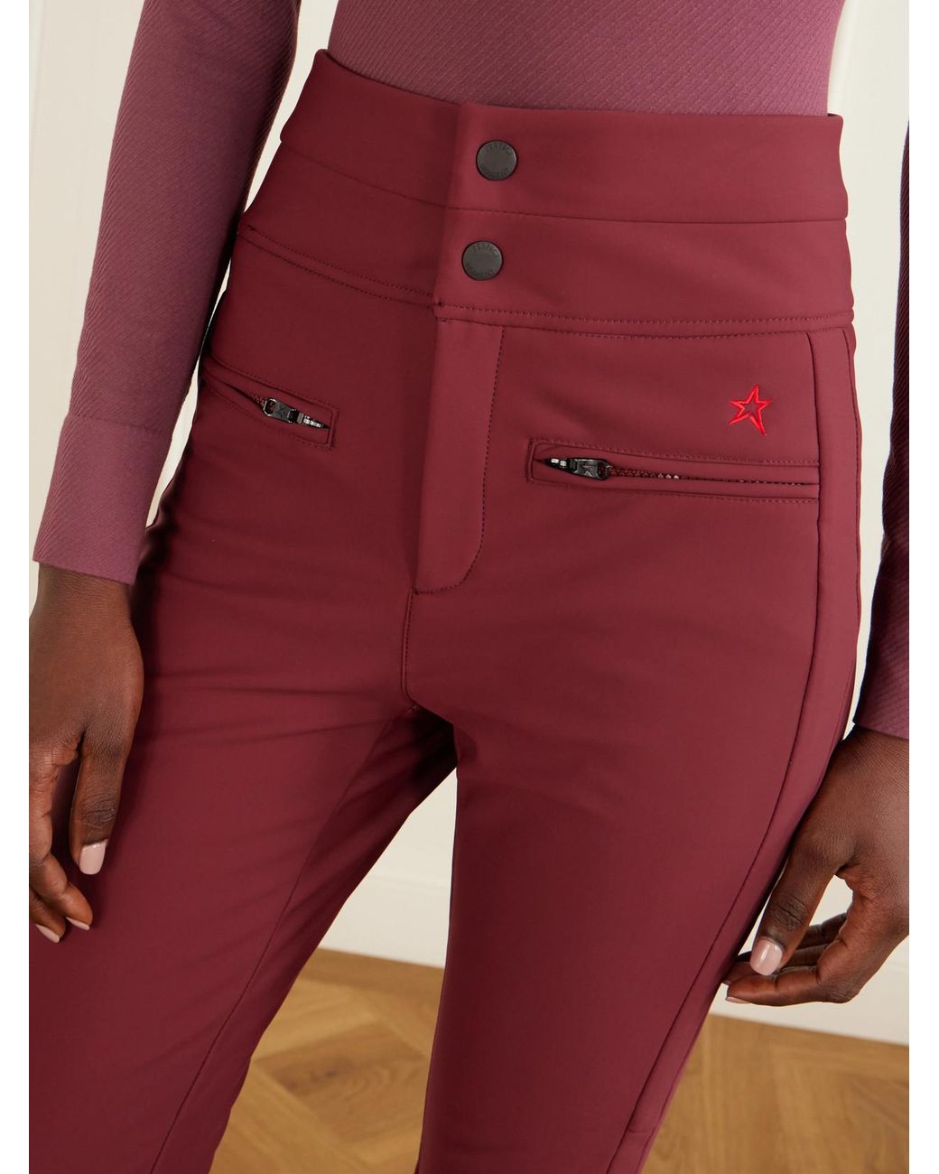 Perfect Moment Aurora Embroidered Bootcut Ski Pants