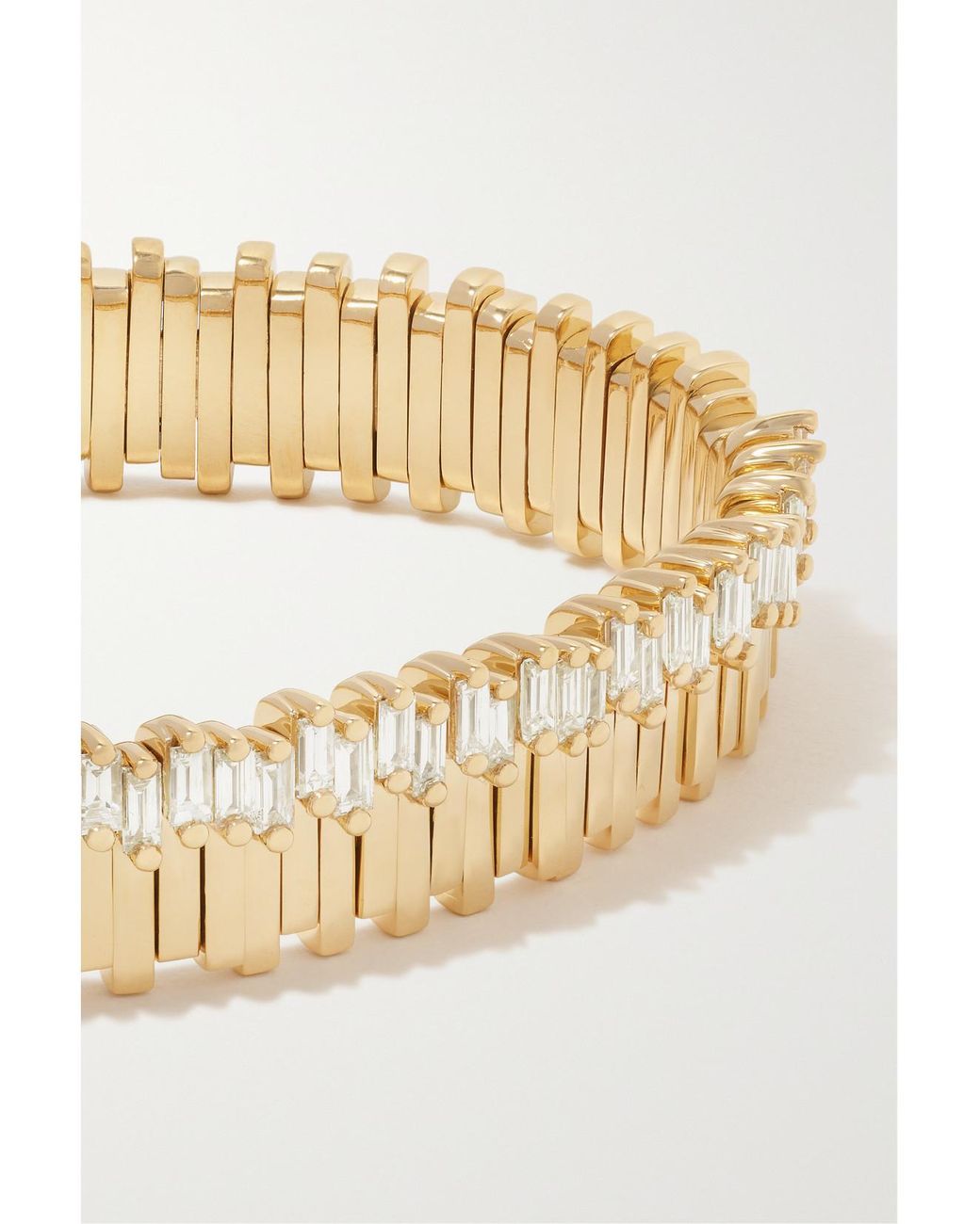Suzanne Kalan Natural 18-Karat Diamond Bracelet