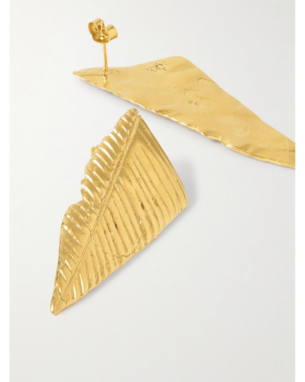 YSSO Metallic Eden Rock St Barths Ylang Ylang Vergoldete Ohrringe