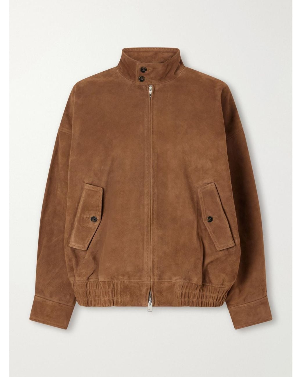 Agolde Brown Blair Suede Jacket