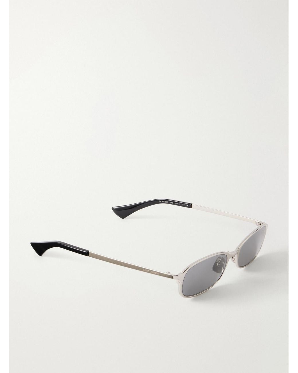 Saint Laurent Metallic Sl 934 Mia Round-Frame-Tone Metal Sunglasses