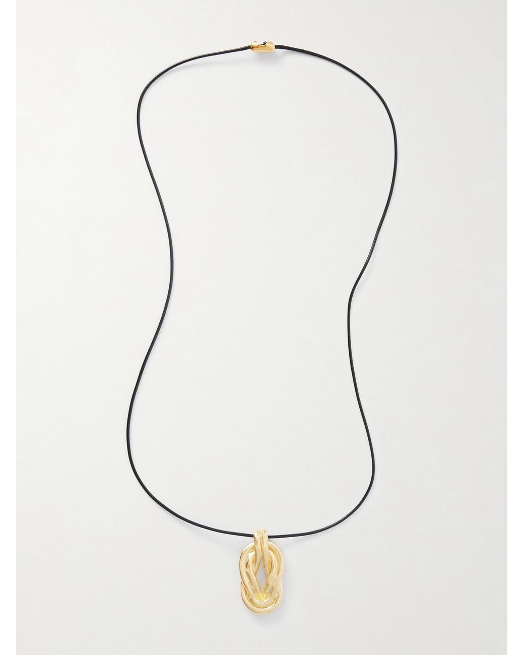 YSSO Natural Hercules Kordelkette Mit Vergoldetem Detail