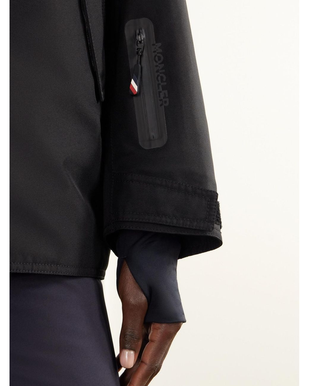 Moncler Black Bwindi Hooded Gore-Tex Ski Jacket