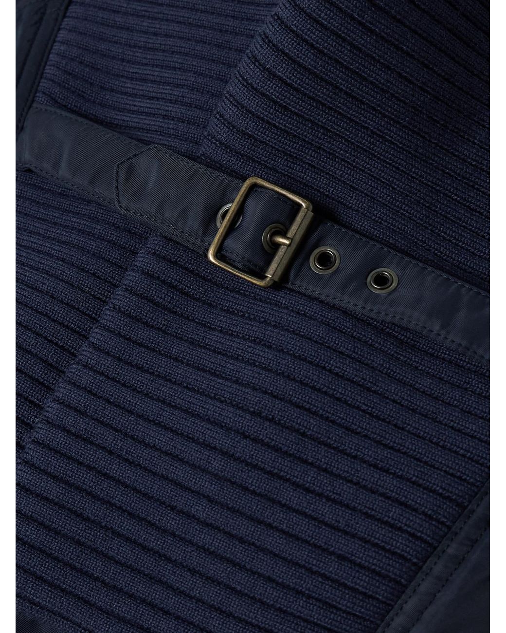 【国内発送】LOEWE ジャケット Oversized shell bomber jacket Loewe Oversized Shell Bomber Jacket in Blue | Lyst