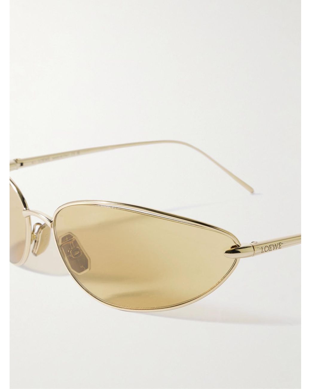 Loewe Natural Oval-Frame-Tone Sunglasses