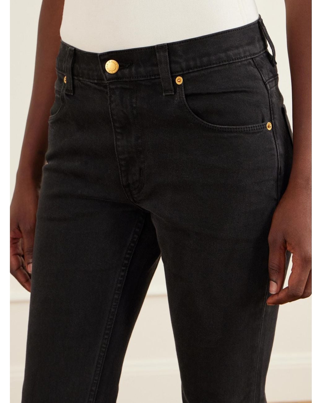 Jamie Haller Blue The Rooney Flared Jeans