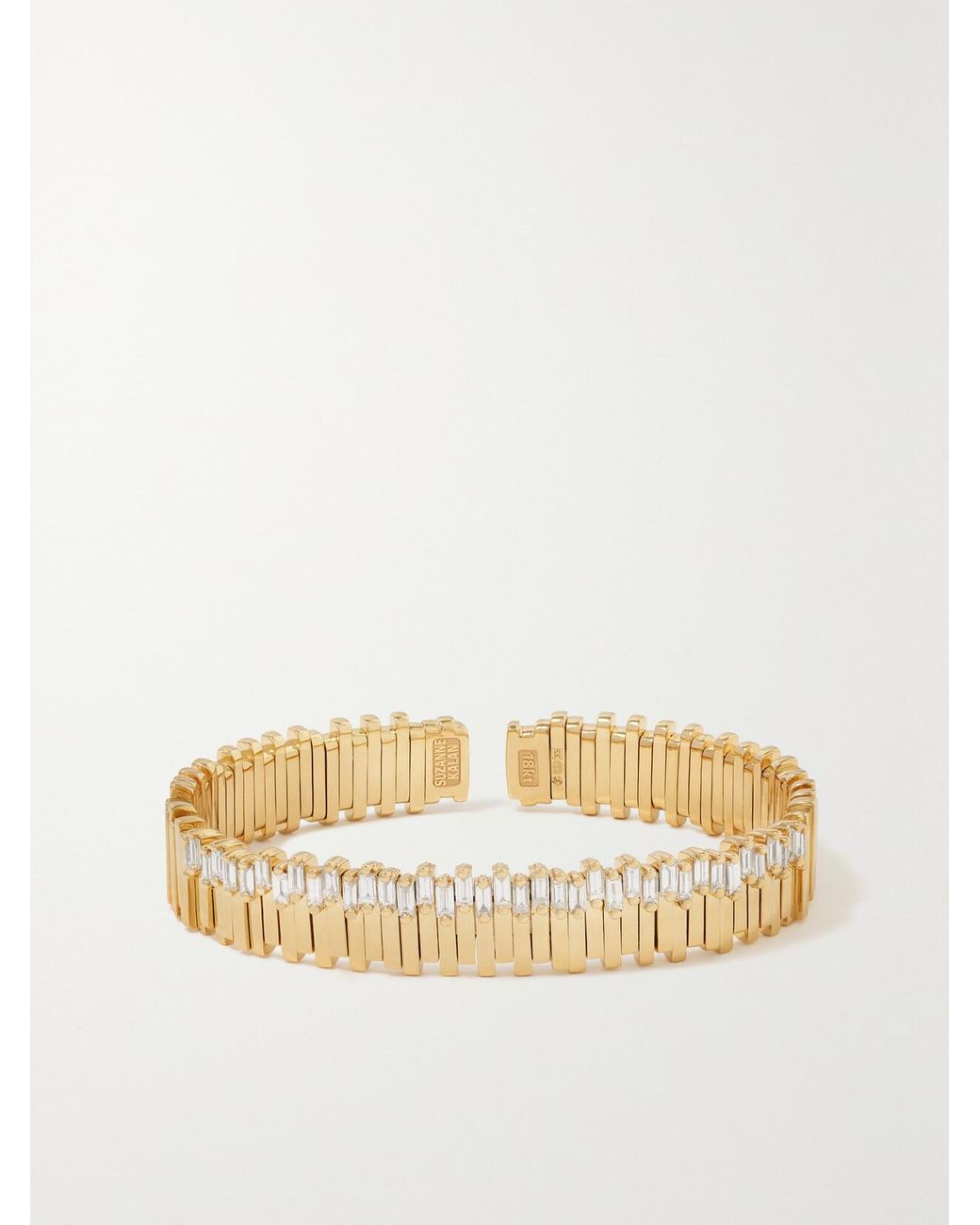 Suzanne Kalan Natural 18-Karat Diamond Bracelet