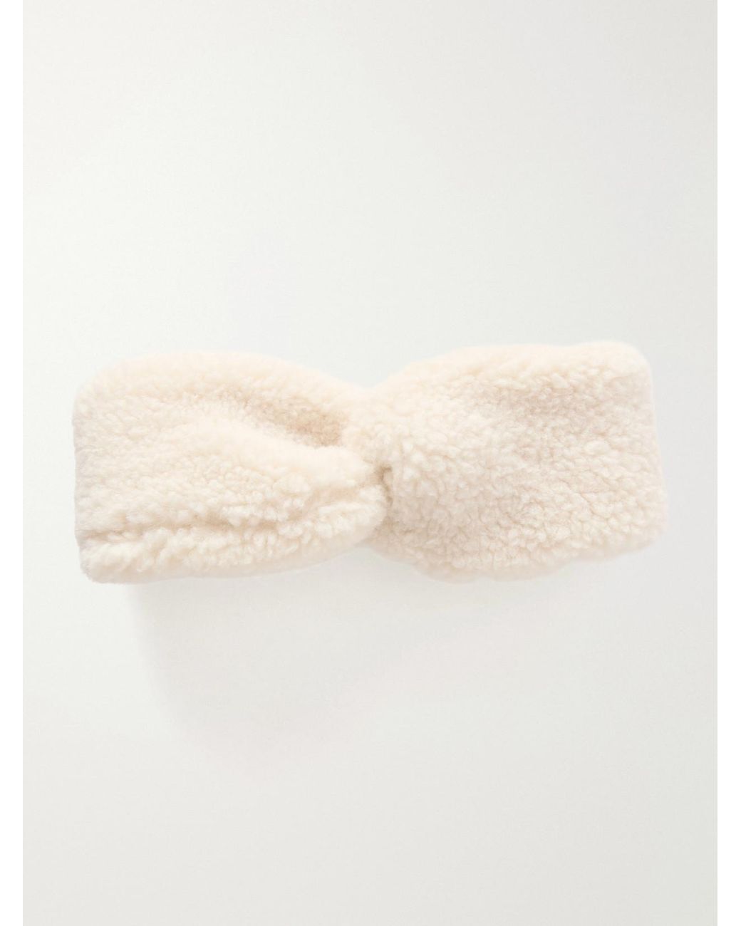 Bogner Natural Justy Plush Headband
