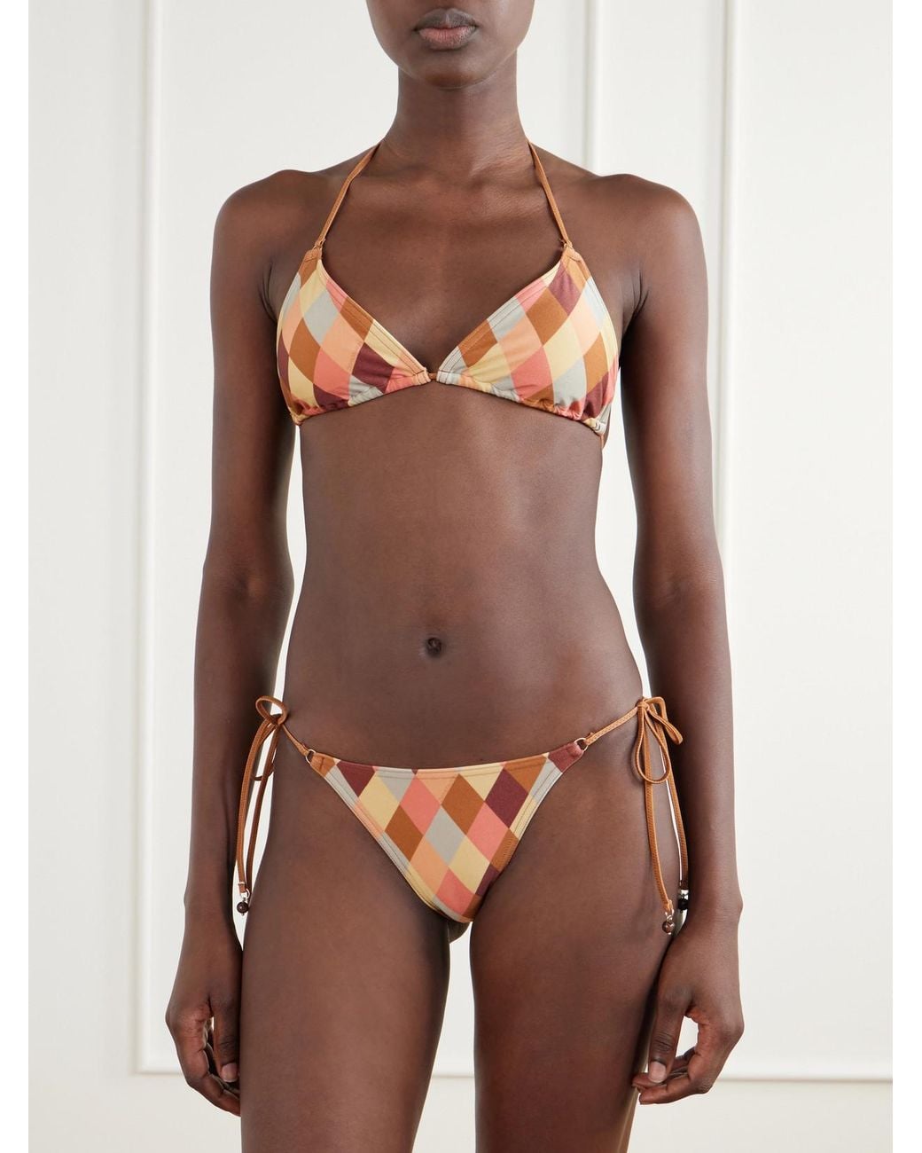 Zimmermann Natural Echo Printed Bikini Set