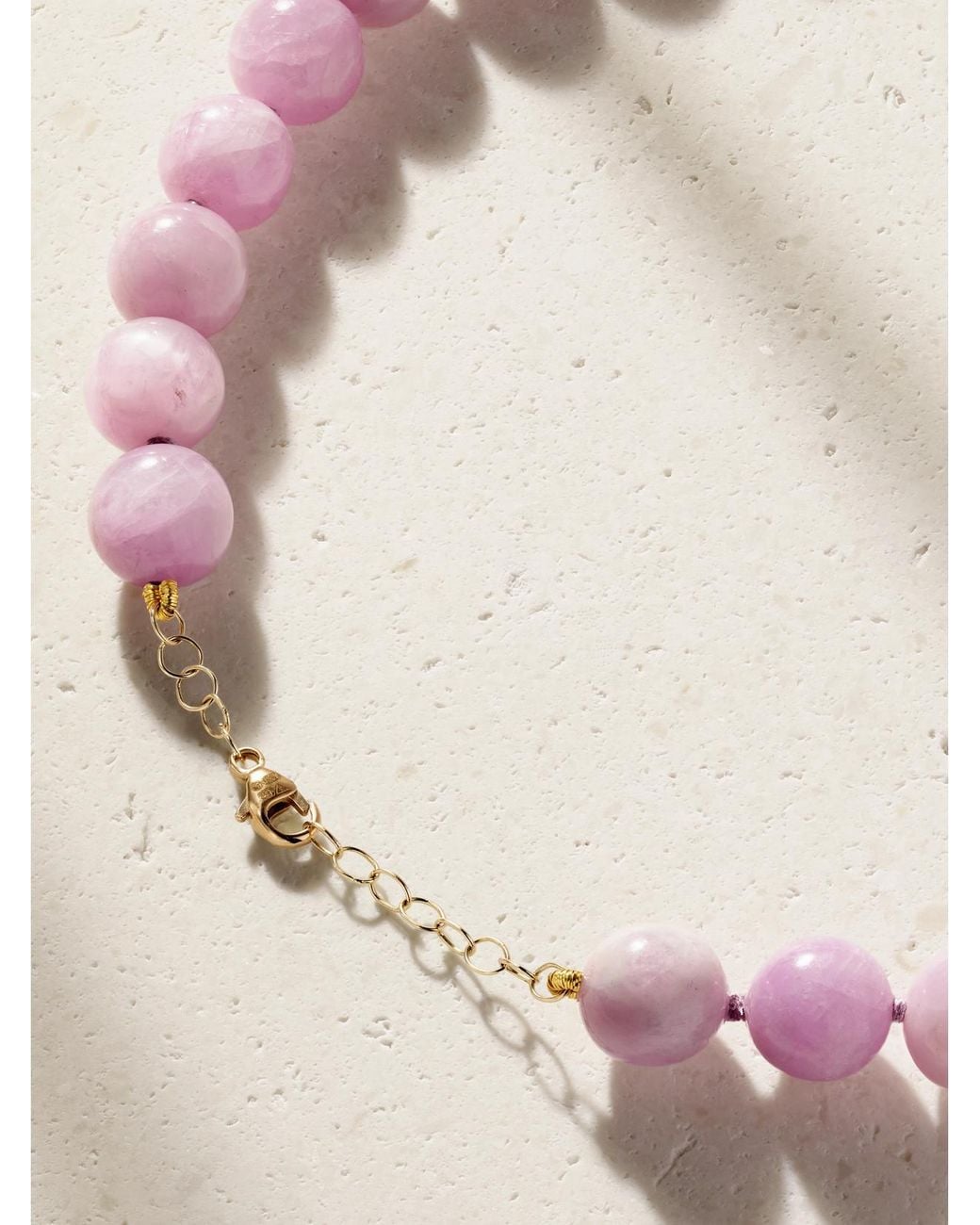 JIA JIA Natural Oracle 14-Karat Kunzite Necklace