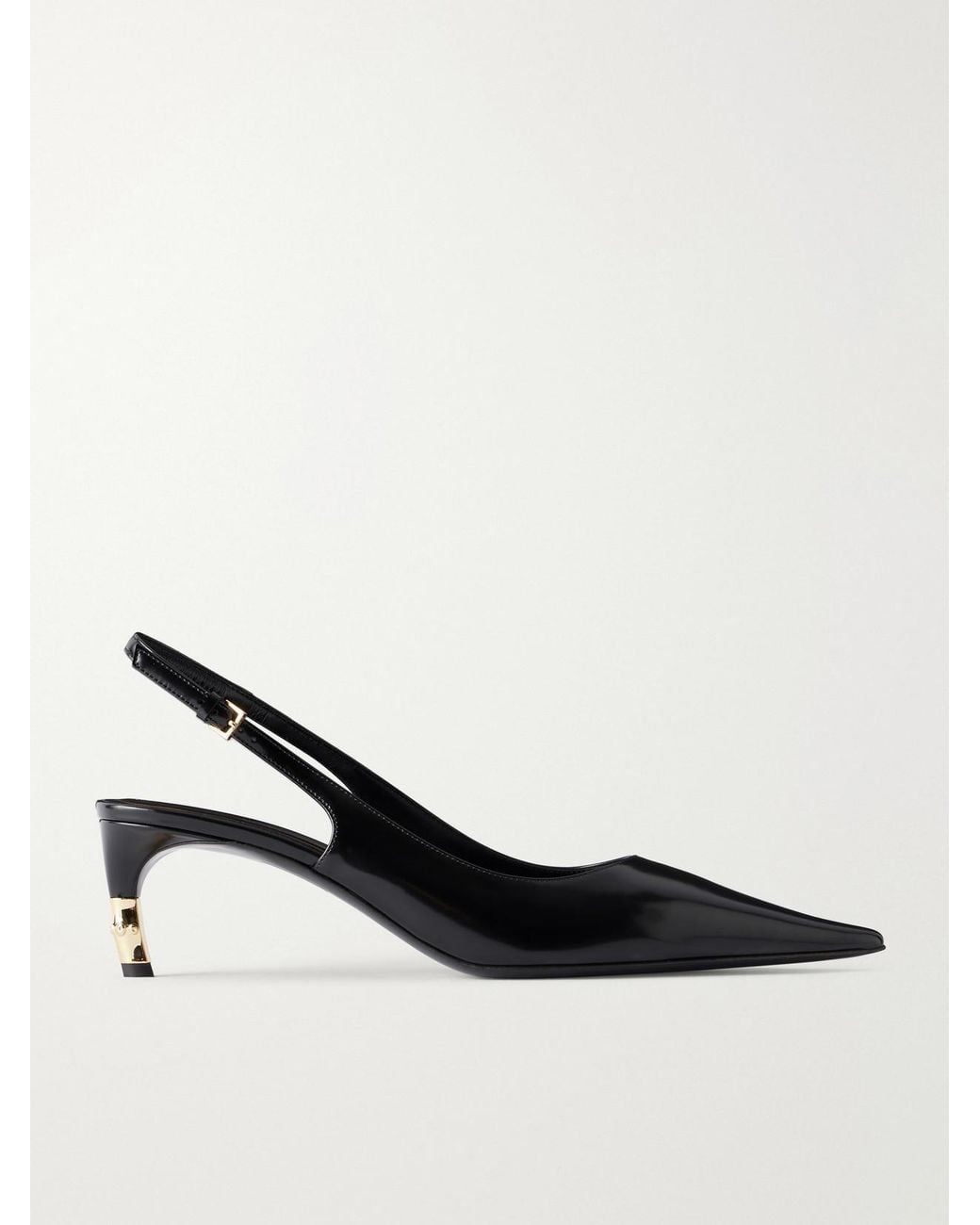 Gucci Black Castello 60 Leather Pumps