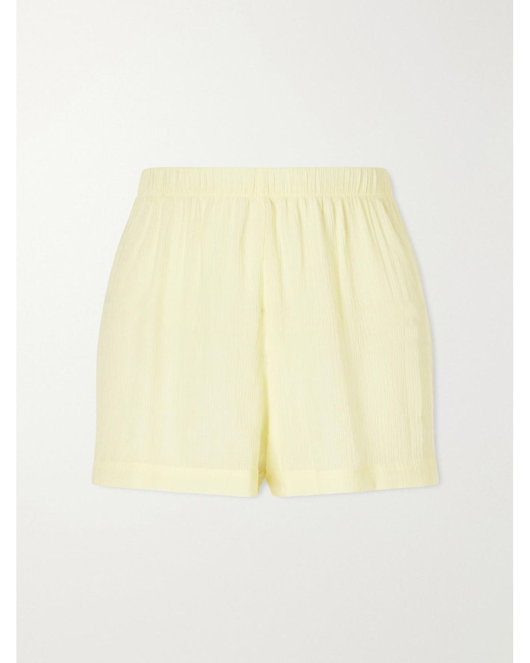 Away That Day Yellow Maldives Gauze Shorts