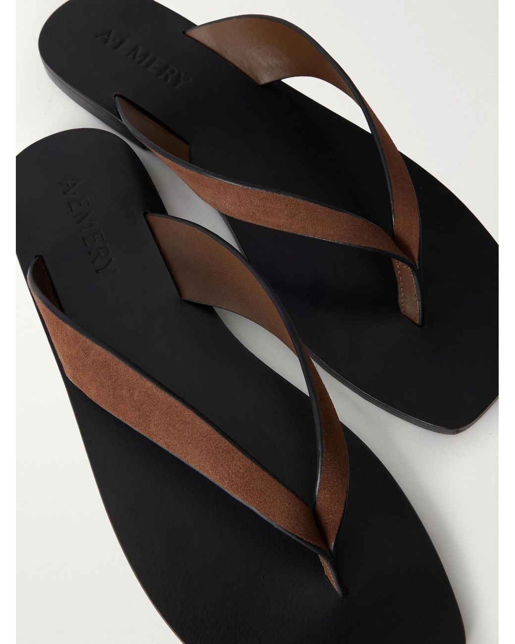 A.Emery Brown Kinto Suede Sandals