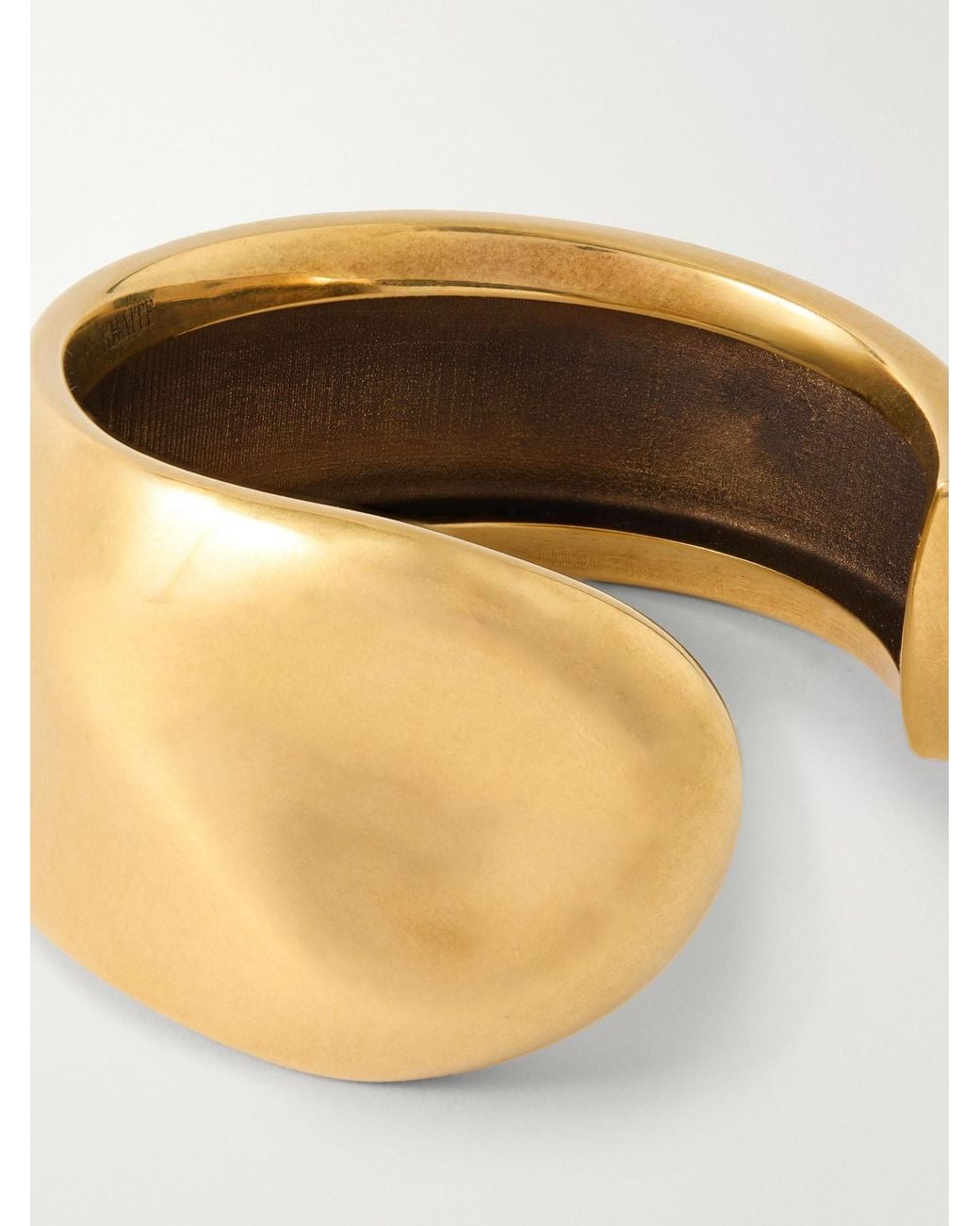 Khaite Natural Keefe-Plated Bracelet