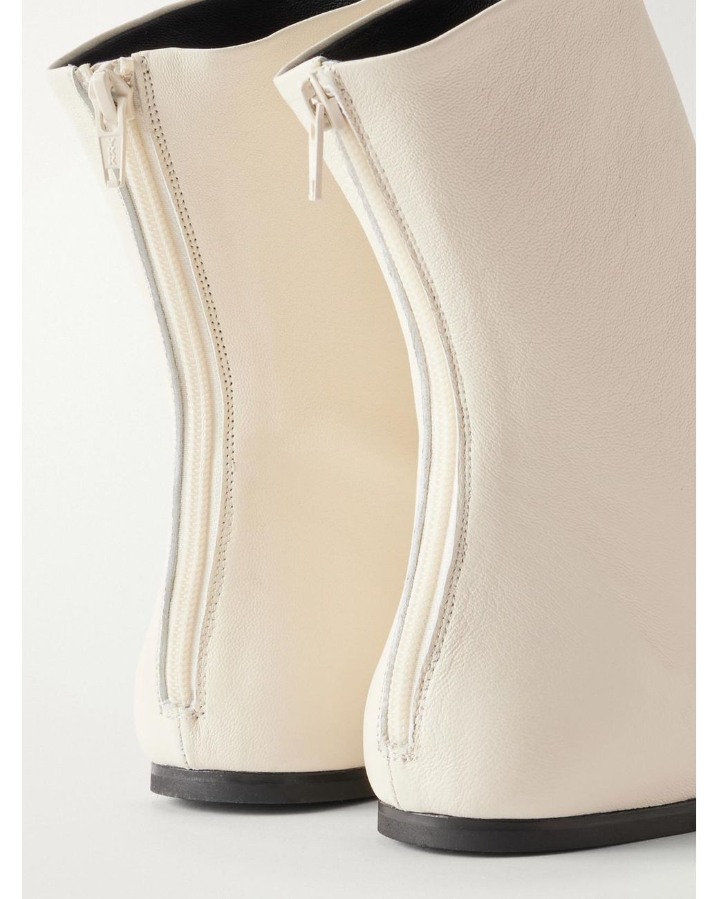 Jude Natural Leather Ankle-Boots