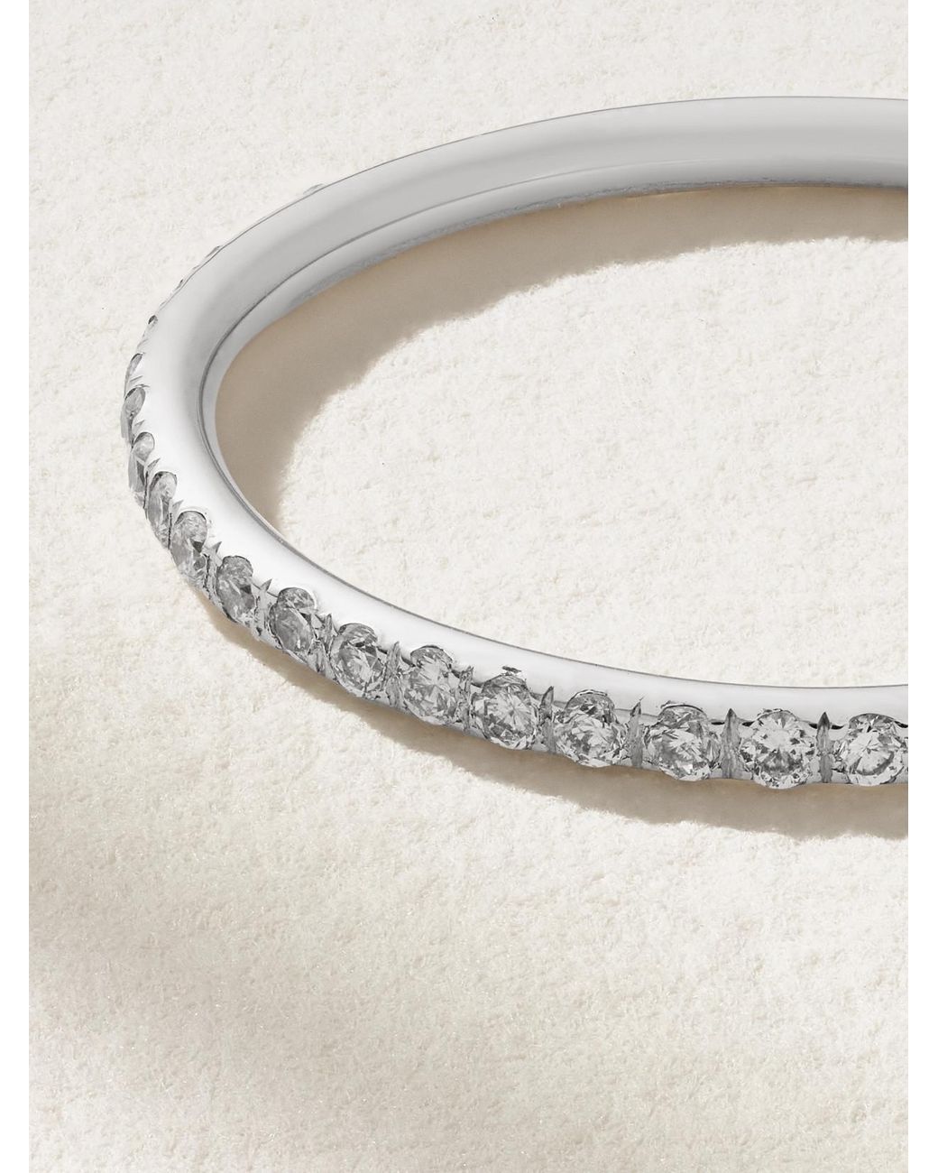 Ileana Makri Natural Thread 18-Karat Diamond Ring