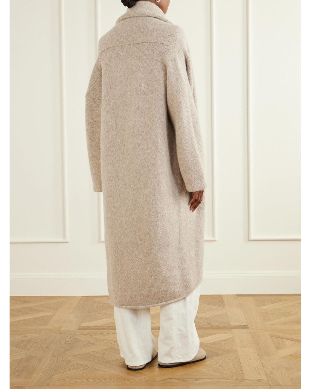 Lauren Manoogian Natural Alpaca-Blend Cardigan