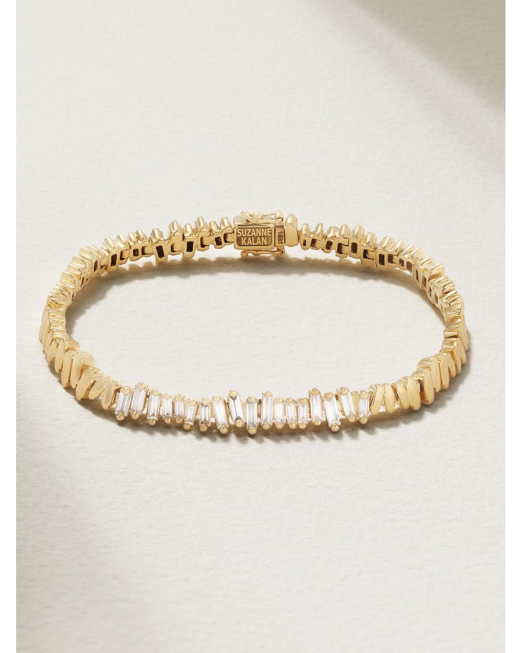 Suzanne Kalan Natural 18-Karat Diamond Bracelet