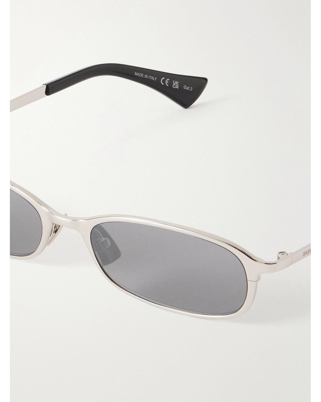 Saint Laurent Metallic Sl 934 Mia Round-Frame-Tone Metal Sunglasses