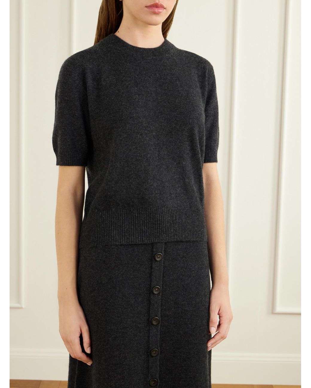 Altuzarra Black Otto Cashmere Sweater
