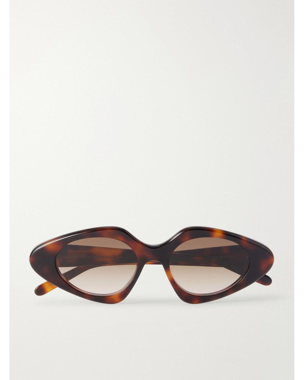 Loewe Multicolor Slim Cat-Eye Acetate Sunglasses