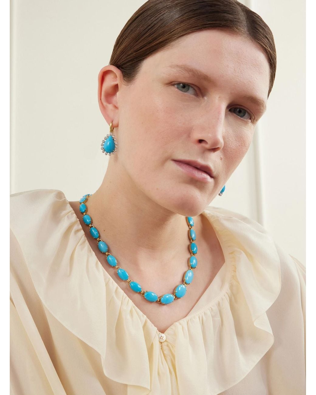 Irene Neuwirth Blue Heroic 18-Karat Necklace